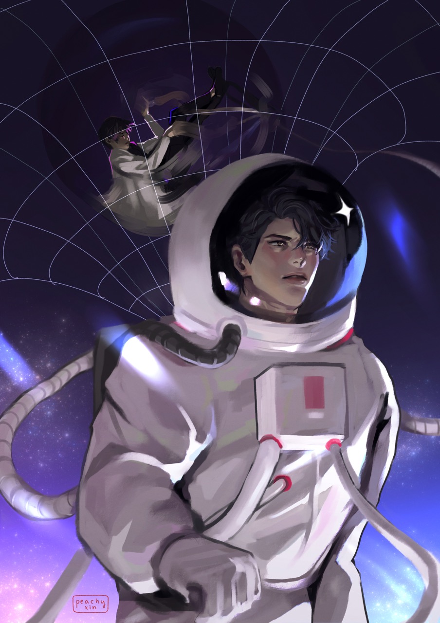 Yoo Joonghyuk in a spacesuit